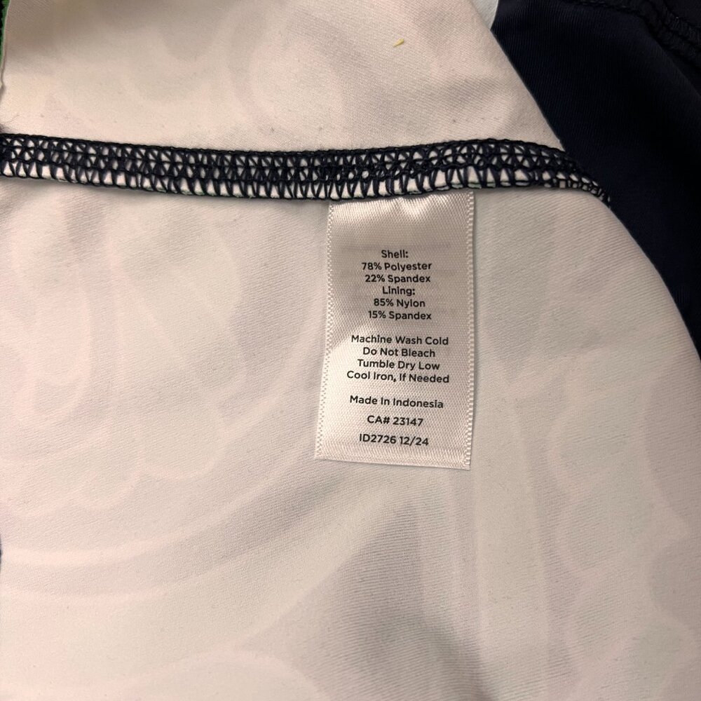 NEW Talbots Out & About Skort - Impressive Paisley Blue Green Sz XS - Picture 8 of 12